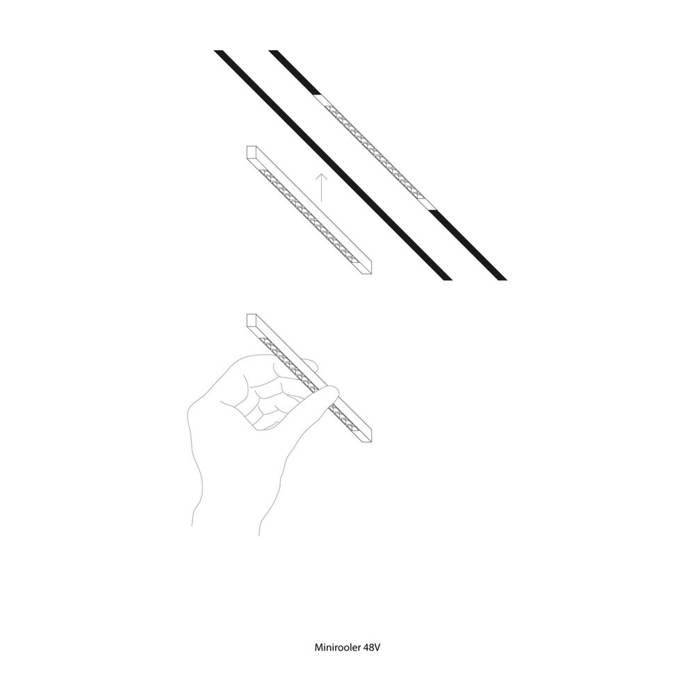 Strahler, MINIROOLER, LED/17W, fr 48V-Stromschienensystem PUNTI Bild 6