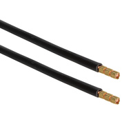 Verdrahtungsbr�cke,<BR>beidseitig Aderendh�lsen,<BR>schwarz