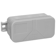 AP-Kabeldose,<BR>ohne Klemme,<BR>mit Bodeneinf�hrung