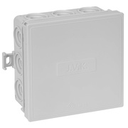 AP-Kabeldose,<BR>ohne Klemmen,<BR>mit Steckdeckel,<BR>L 100, B 100, H 42