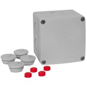 AP-Kabelkasten,<BR>ohne Klemme,<BR>L 110, B 110, H 67