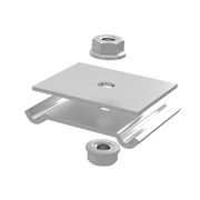 Rinnenhalter,<BR>nur f�r Gitterrinnen<BR>B 50 und B 150 mm,<BR>DZM 13,<BR>MERKUR 2