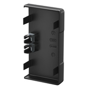 Endst�ck,<BR>f�r Br�stungskanal,<BR>tiefschwarz,<BR>70 x 130