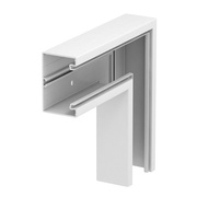 Flachwinkel,<BR>f�r Br�stungskanal,<BR>reinwei� (RAL 9010)