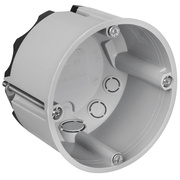 Hohlwand-Brandschutzdose,<BR>bis EI90,<BR>mit Schallschutz,<BR>Fr��loch-� 68 mm