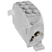 Hauptleitungs-Abzweigklemme,<BR>1-polig,<BR>2 Eing�nge 25 mm�,<BR>2 Ausg�nge 16 mm�