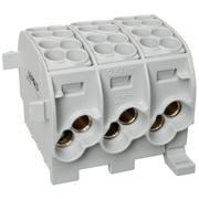 Hauptleitungs-Abzweigklemme,<BR>je Block<BR>2 Eing�nge 25 mm�,<BR>2 Ausg�nge 16 mm�