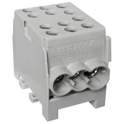Hauptleitungs-Abzweigklemme,<BR>HLAK 35,<BR>1-polig,<BR>2 Eing�nge 35 mm� und<BR>4 Ausg�nge 25 mm�,<BR>verzinnt