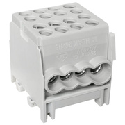 Hauptleitungs-Abzweigklemme,<BR>1-polig,<BR>2 Eing�nge 25 mm�,<BR>6 Ausg�nge 16 mm�,<BR>verzinnt