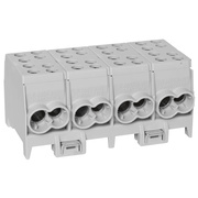 Hauptleitungs-Abzweigklemme,<BR>je Block<BR>2 Eing�nge 35 mm�,<BR>2 Ausg�nge 25 mm�