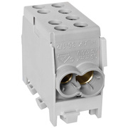 Hauptleitungs-Abzweigklemme,<BR>HLAK 35,<BR>1-polig,<BR>2 Eing�nge 35 mm�,<BR>2 Ausg�nge 25 mm�