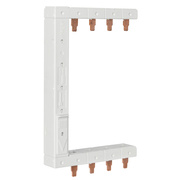 Phasenschiene,<BR>10mm�,<BR>3-polig + N,<BR>f�r vertikale Installation