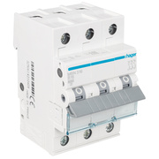 Leitungsschutzschalter,<BR>3-polig,<BR>B-Charakteristik,<BR>3 TE