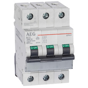 Leitungsschutzschalter, <BR>3-polig,<BR>32A B-Charakteristik,<BR>3 TE