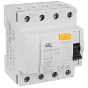 allstromsensitiver<BR>FI-Schutzschalter,<BR>4-polig,<BR>Typ B,<BR>4 TE