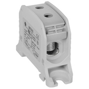 Reihenklemme,<BR>50�,<BR>f�r Cu/Alu-Leiter,<BR>in modularer Bauform B 20 mm,<BR>1-polig