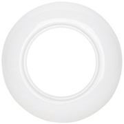 Abdeckrahmen,<BR>f�r Schalter, Steckdosen<BR>und Dimmer,<BR>Porzellan wei�