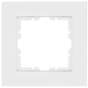 Abdeckrahmen,<BR>OBJEKT HK 07,<BR>Kunststoff,<BR>reinwei (RAL 9010)