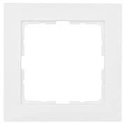 Abdeckrahmen,<BR>SERIE S.1,<BR>polarwei� gl�nzend