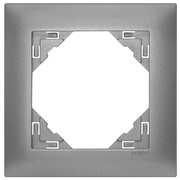 Abdeckrahmen,<BR>LOGUS 90,<BR>anthrazit-grau