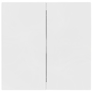 Wippe,<BR>f�r Serien-Schalter,<BR>neue Generation,<BR>Standard 55,<BR>reinwei� gl�nzend