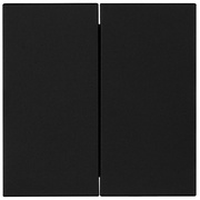 Wippe,<BR>f�r Serien-Schalter,<BR>neue Generation,<BR>Standard 55,<BR>schwarz matt