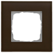 Abdeckrahmen,<BR>KLEIN� K55,<BR>Glas klar/umbra,