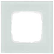 Abdeckrahmen,<BR>KLEIN SI�,<BR>Glas mint/wei�