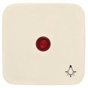 Wippe mit Symbol,<BR>f�r Taster,<BR>KLEIN SI�,<BR>wei�