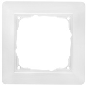 Abdeckrahmen,<BR>passt zu Gira Standard 55� und Klein 55�,<BR>reinwei�