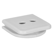 Schieber,<BR>f�r Datendose,<BR>mit 2 �ffnungen