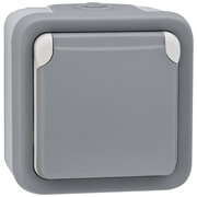 Steckdose, 1-fach, AP/FR, LEGRAND PLEXO