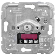 Druck-/ Wechsel-<BR>Dimmereinsatz,<BR>20 - 250W/VA,<BR>LED 3 - 85W