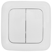 Funk-Wandsender,<BR>FREECONTROL 3.0,<BR>B+J� Reflex, Klein SI�, alpin-wei�,<BR>4-Kanal