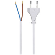 Euro-Anschlu�zuleitung,<BR>H03 VVH2-F,<BR>2 x 0,75�, 2 m