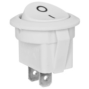 Einbau-Wippschalter, <BR>250V/6,5A, 1-pol., T 85�