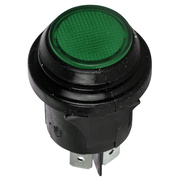 Einbau-Drucktastenschalter<BR>250V/16(6)A, 2-pol., <BR>T 125�