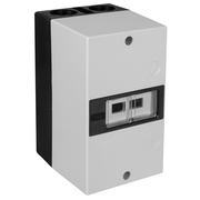 Isolierstoffgeh�use,<BR>O-55,<BR>f�r Motorschutzschalter MS-25,<BR>grau