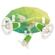 Deckenleuchte,<BR>DINOPOLY,<BR>3 x E14/40W