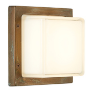 Au�enwandleuchte,<BR>ICE CUBIC,<BR>1 x GX53/13W