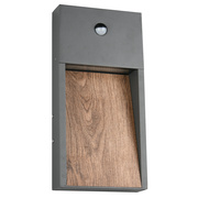 Au�enwandleuchte,<BR>SALMON,<BR>LED/11W, 1.200 lm,<BR>3000K,<BR>mit IR-Sensor