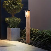 Au�enpollerleuchte,<BR>ARDILA,<BR>1 x E27/40W,<BR>mit D�mmerungssensor<BR>und Schalter