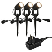 Erdspie�strahler,<BR>CONNECT TO SHINE,<BR>IRIS,<BR>LED/2W, 135 lm,<BR>3000K,<BR>3er-Set