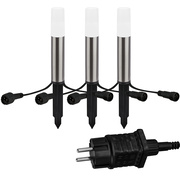 Erdspie�strahler,<BR>CONNECT TO SHINE,<BR>JUNCA,<BR>LED/1W, 60 lm,<BR>3000K,<BR>3er-Set