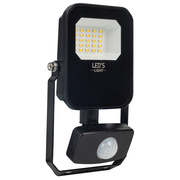 Au�enstrahler,<BR>LED/10W - 30W,<BR>4000K,<BR>mit PIR-Sensor