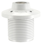 Iso-Fassung E27, <BR>mit Au�engewinde und Dach