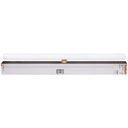 LED-Linienlampe, opal,<BR>RALEDINA,<BR>1-Sockel- S14d/4,9W, 470 lm