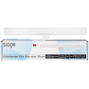 LED-DEKO-Linienlampe, opal,<BR>1-Sockel-S14d,<BR>2700K