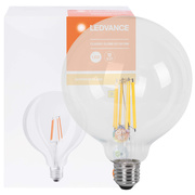 LED-Filament-Lampe,<BR>SUPERIOR CLASSIC GLOBE,<BR>Globe-Form, klar,<BR>E27/11W (100W), 1.521 lm,<BR>2700K
