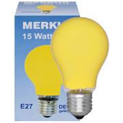 AGL,<BR>E27/15W,<BR>gelb